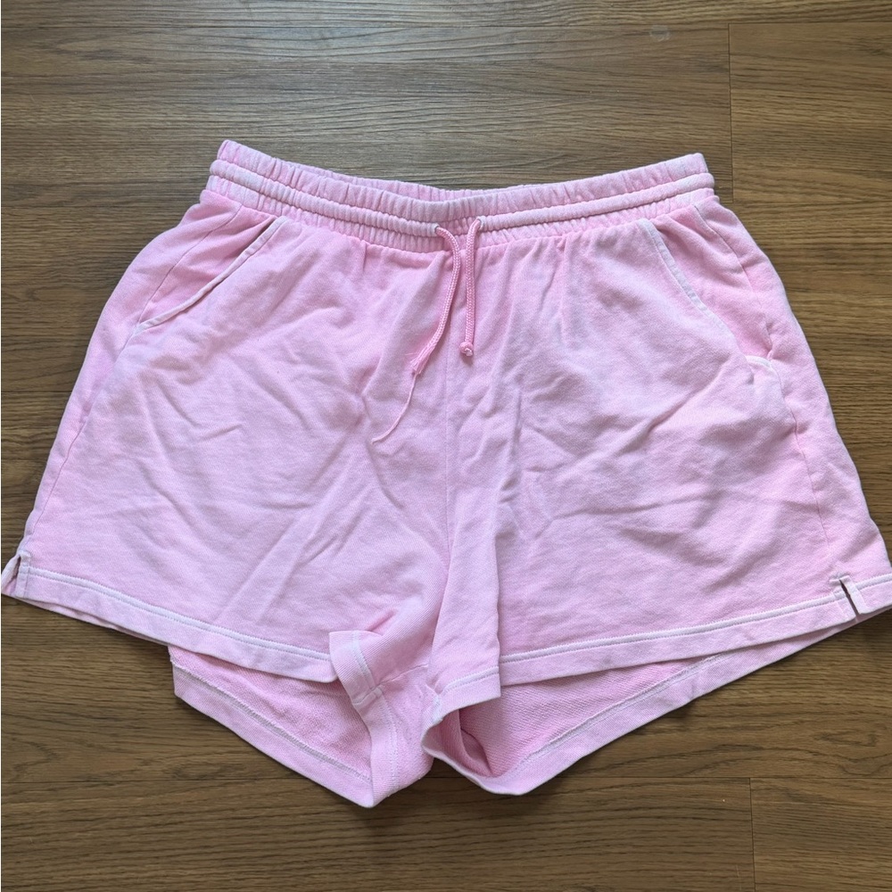 OLD NAVY pink sweat shorts